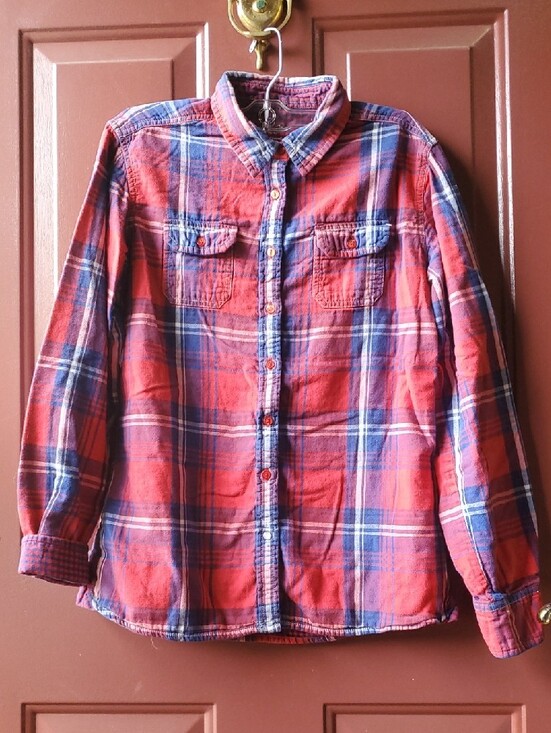 Kuhl Tops - Kuhl Women’s Red & Blue Plaid Button-Down Shirt